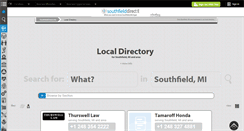 Desktop Screenshot of directory.southfielddirect.info